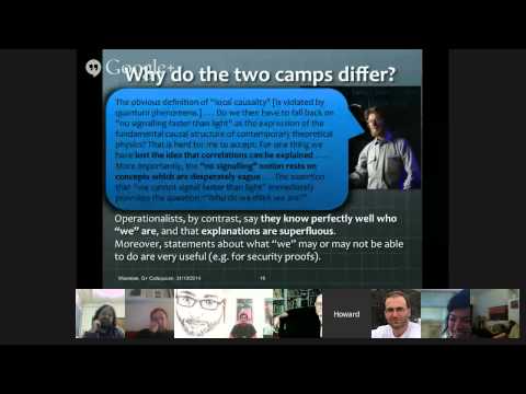 Q+ Hangout: Howard Wiseman