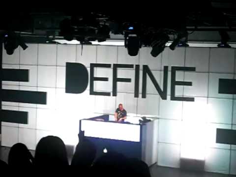 DJ Darren Bailie of The Guru Josh Project @ Define Party Live Centre Kuala Lumpur 30th January 2010