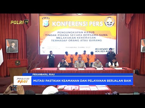 POLDA RIAU MUTASI KAPOLSEK TERKAIT RICUH KASUS RICUH DEBT COLLECTOR