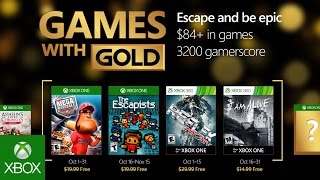 Games With Gold di ottobre