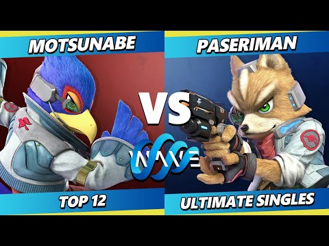 Wave 4 - Motsunabe (Falco) Vs. Paseriman (Fox) Smash Ultimate - SSBU