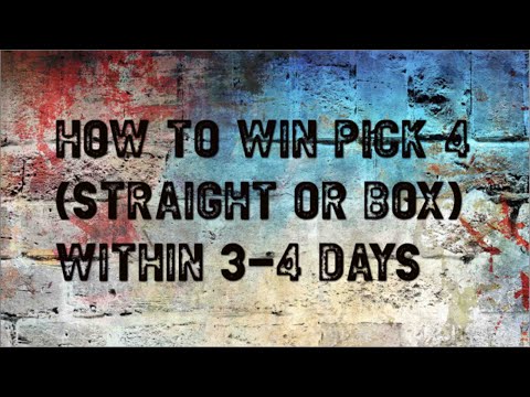 YouTube video about: How much does a 4-digit box pay?