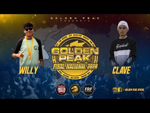 WILLY vs CLAVE | SemiFinal - Golden Peak Final Nacional 2020