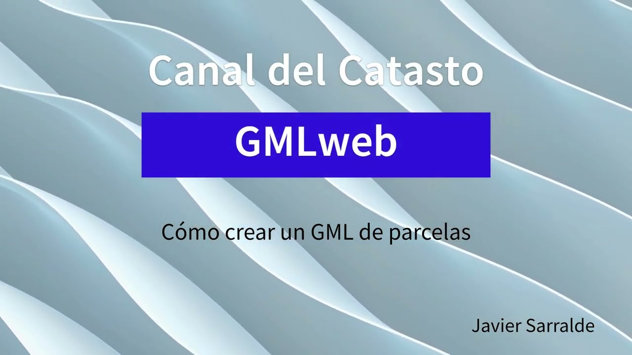 Crear un GML de parcela con la aplicación GMLweb.com