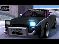 Nissan 240sx Cabrio Drift Monster Energy для GTA San Andreas видео 1