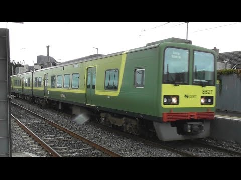 Irish Rail 8520 Class Dart Train 8627 - Howth Junction Station, Dublin