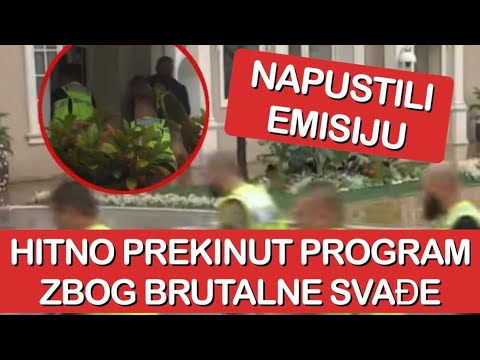 Elita 9: HITNO PREKINUT PROGRAM ZBOG BRUTALNE SVAĐE - NAPUSTILI EMISIJU | Zadruga uzivo