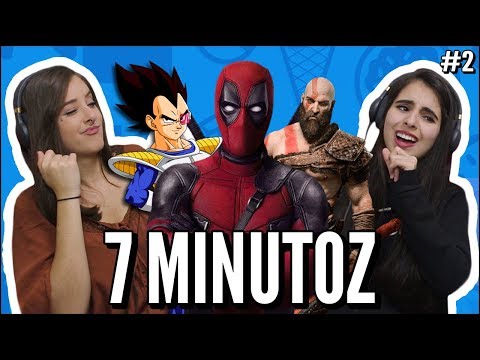 JOVENS REAGEM A 7 MINUTOZ - RAP DO DEADPOOL, RAP DO VEGETA E RAP DO KRATOS