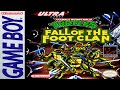 Teenage Mutant Ninja Turtles Fall Of The Foot Clan Longplay GB