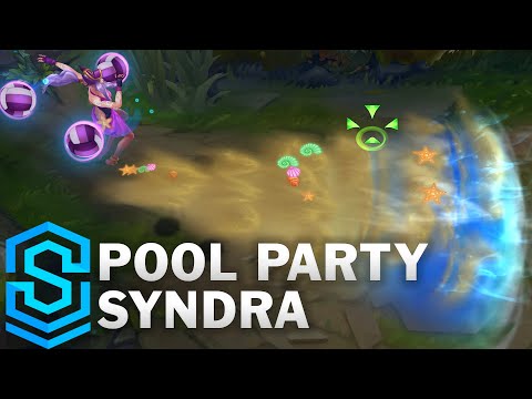 Pool Party Syndra Skin Spotlight - League of Legends
