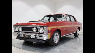 1970 FORD XW FALCON GT CANDY APPLE RED