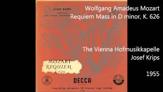 Wolfgang Amadeus Mozart: Requiem Mass in D minor, K. 626 - Josef Krips (Audio video)
