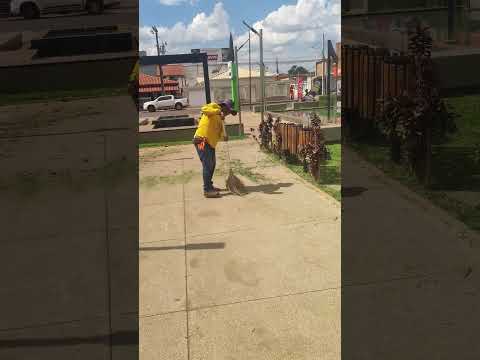 valoriza seu trabalho so gari de Santa Juliana Minas gerais 🇧🇷🙏