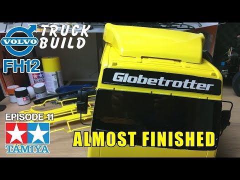 TAMIYA TRUCK BUILD |  Volvo FH12 Globetrotter 420 - Episode 11