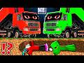 Mikey and JJ vs Their DUMP TRUCK MONSTER Clones Escaping at 3AM ! Minecraft Maizen