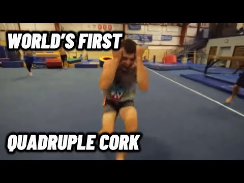 World’s First Quadruple Cork- Michael Guthrie (Oct. 31, 2016) (TRICKING)