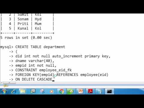1 Introduction to SQL Hindi