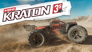 Arrma Mini Kraton 3S DSC BLX 1:16 4WD RTR tyrkysová/růžová