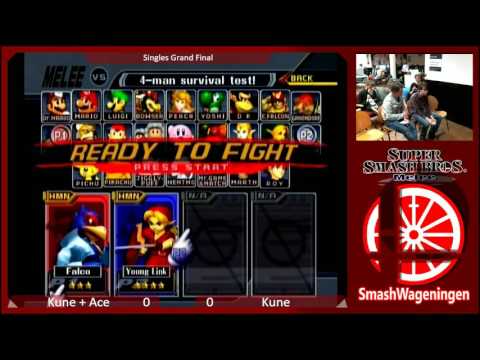 SWM1 - S@W | Ace (Falco) vs Kune (Young Link, GnW) | Singles (W) Quarterfinals