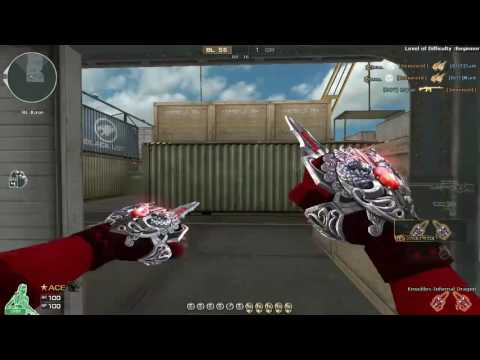 CrossFire NA: Awm infernal dragon With Knuckles Infernal Dragon Gameplay