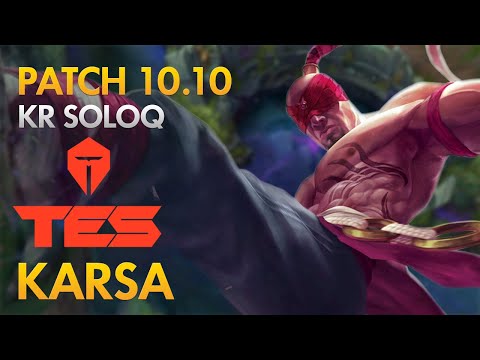 Top Esports Karsa - Jungle: Lee Sin vs Ekko - KDA 25/5/6