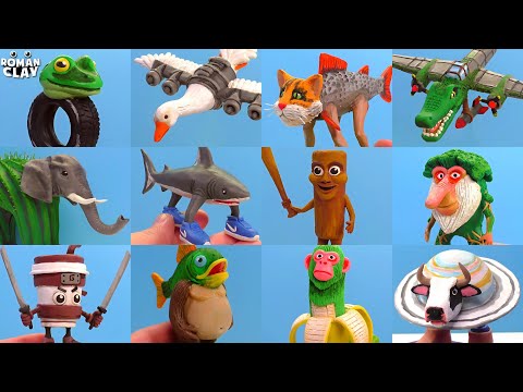 All ITALIAN BRAINROT Memes with Clay 🤯 TUNG TUNG SAHUR, TRALALERO TRALALA, BOMBARDINO CROCODILLO