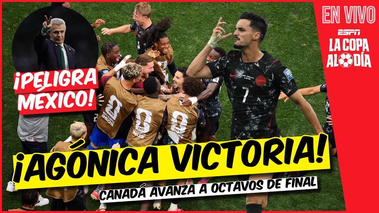 ARRANCÓ la fase ELIMINATORIA del MUNDIAL. Canadá SUFRIÓ pero venció a Sudáfrica | La Copa al Día