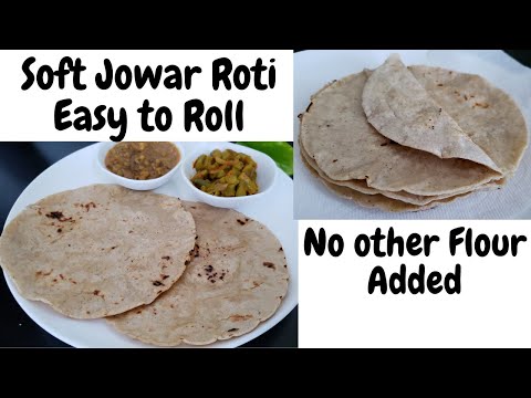 Easy Jowar Roti - Soft & Thin, Easy to Roll |No Wheat|Gluten-free Jowar Flour Recipe|Culinary Aromas