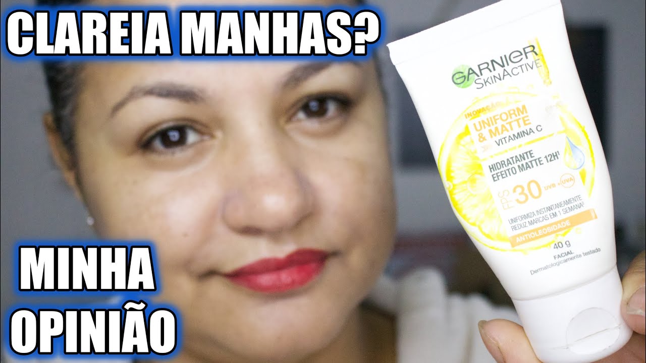 PROTETOR HDRATANTE GARNIER | Clareia as manchas