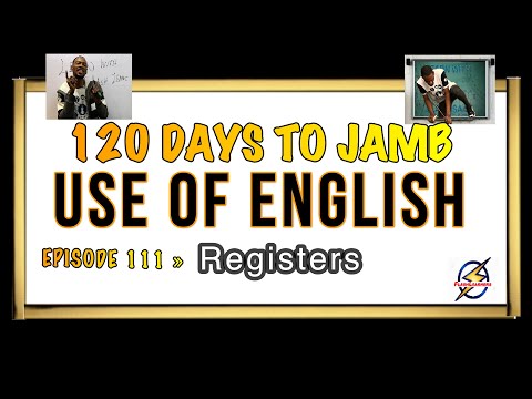 Registers » 120 Days To Jamb English - Episode 111