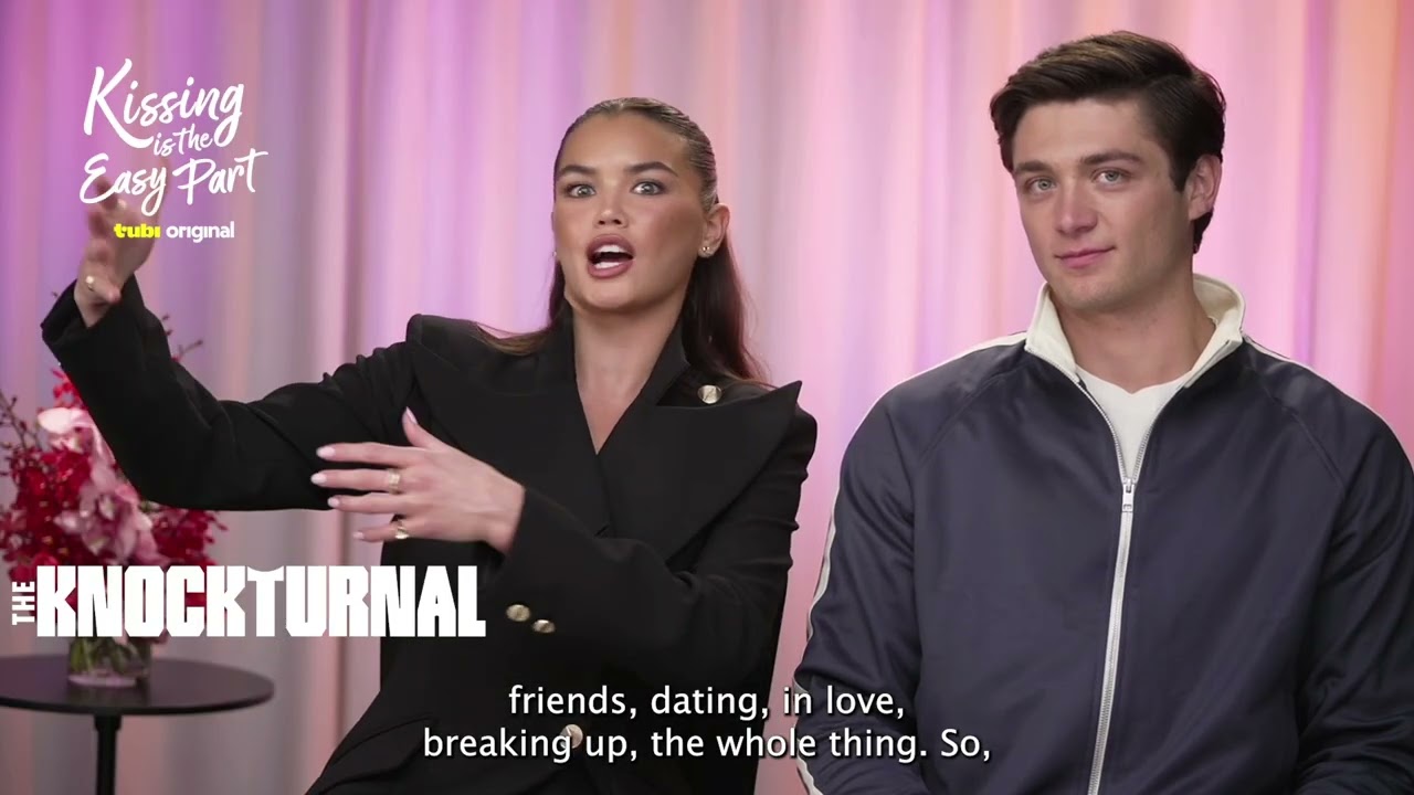 Paris Berelc & Asher Angel Talk New Movie Tubi Original 'Kissing Is The Easy Part'