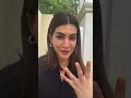Kriti Sanon Special Instagram Live On Her Birthday With Fans