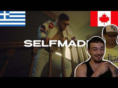 CANADIANS REACT TO GREEK RAP - RACK - Selfmade (Official Music Video)