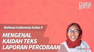 ruangbelajar - Bahasa Indonesia IX SMP - Mengenal 