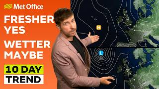 10 Day Trend 12/08/2026 – Hot potential – Met Office weather forecast UK