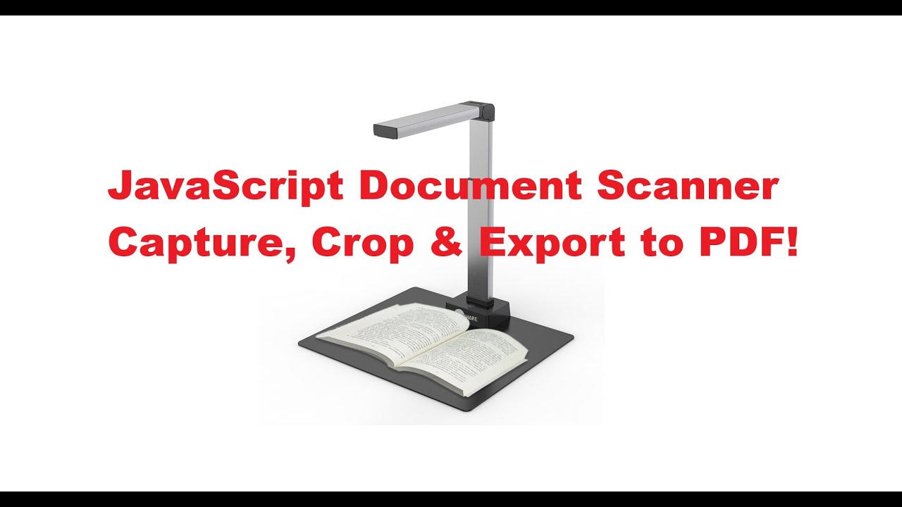 Create a Professional Document Scanner Using HTML, CSS & JavaScript | PDF Export