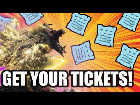 GET YOUR ASTRAL MELDING TICKETS | MHW: ICEBORNE - TEMPERED FURIOUS RAJANG
