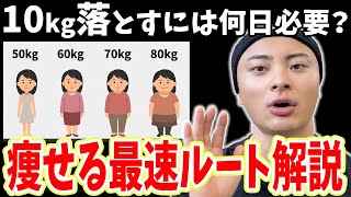 夏までに確実に10kg痩せたい人向け、最短ダイエットプラン