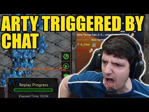 Guy in the Chat makes artosis go KABOOM