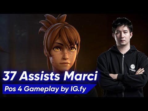 IG.fy plays MARCI Soft Support Pos 4 | Dota 2 Pro Supports