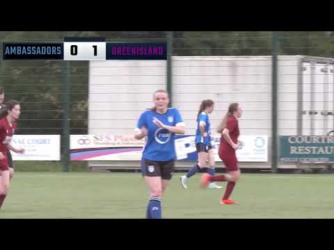 NIWFA HIGHLIGHTS SEASON 2024 - Game 25 - Ambassadors v Greenisland