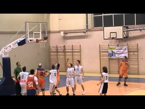 OZKosz Cz-wa  Liga Okręgowa  2011/2012  II runda  16.01.12  OSiR Kłobuck - OKS Olesno  2 kwarta