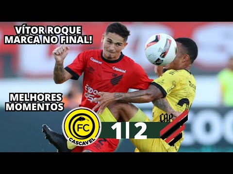 CASCAVEL 1 X 2 ATHLETICO-PR.   MELHORES MOMENTOS DA 1ª FINAL DO PARANAENSE 2023.