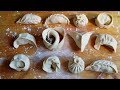 How to wrap dumplings/momos(12ways)|Easy Ways!|How to fold momos|learn to make momo|TastyTreazure
