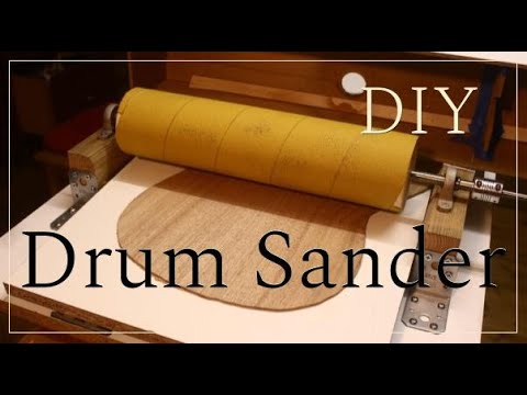DIY Drum Sander for Thicknessing Wood