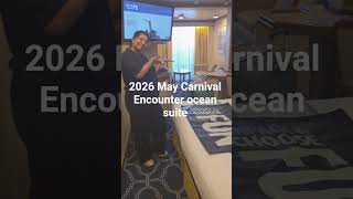 Carnival Encounter ocean Suite