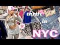 THRIFTING IN NYC Coach True Religion Juicy Couture
