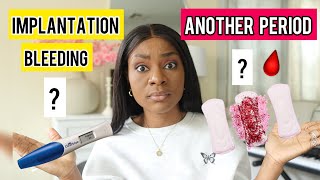 Is That IMPLANTATION BLEEDING Or Another PERIOD 5 Difference You Must Know + Signs Of Implantation.
