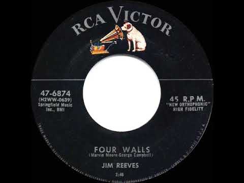 1957 HITS ARCHIVE: Four Walls - Jim Reeves