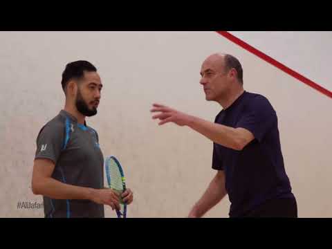 ProCoach - Ali Jafari at Shropshire Squash Club